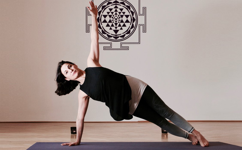 Barbara Dagach Yoga Side Plank Pose